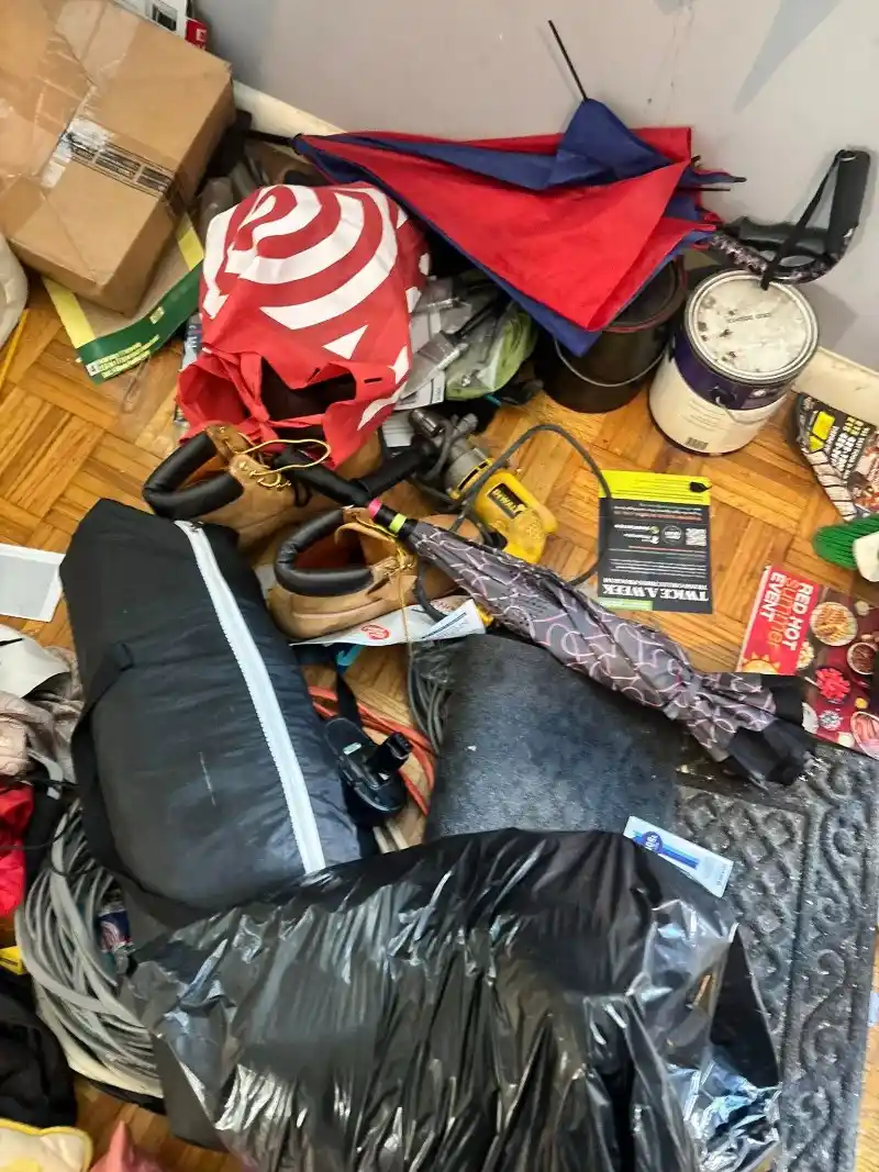 Residential junk removal from a Mint Hill home